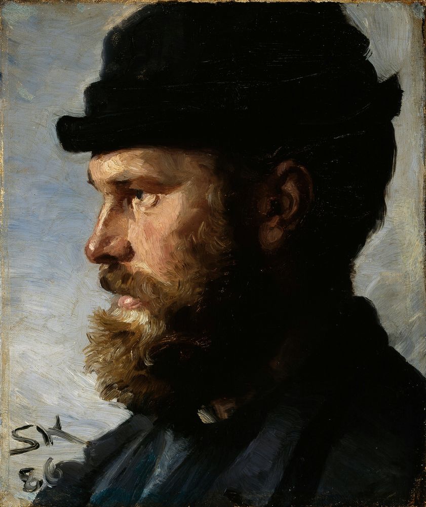 Michael Ancher - by Peder Severin Krøyer