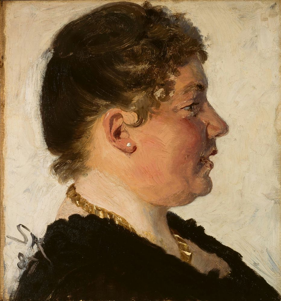 Beatrice Diderichsen - by Peder Severin Krøyer