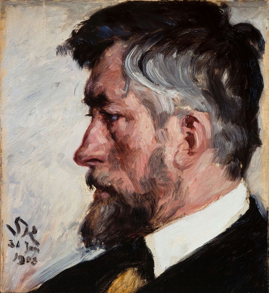 J.F. Willumsen - by Peder Severin Krøyer