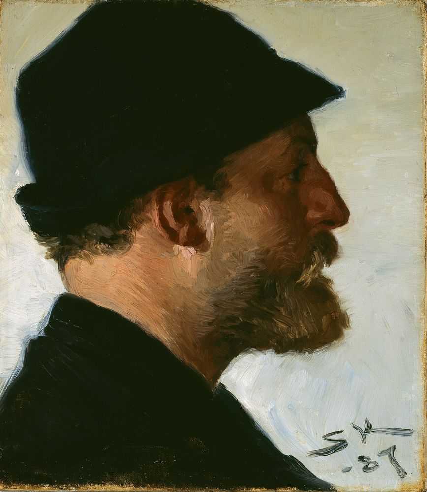 Viggo Johansen - by Peder Severin Krøyer