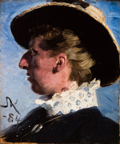 Anna Palm - by Peder Severin Krøyer