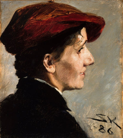 Marianne Stokes - by Peder Severin Krøyer