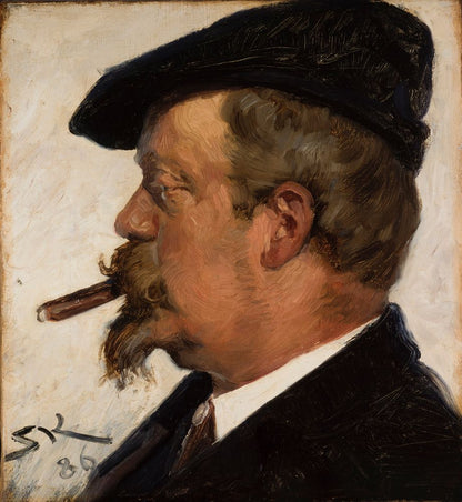 Vilhelm Rosenstand - by Peder Severin Krøyer