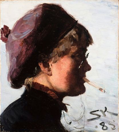 Julia Strömberg - by Peder Severin Krøyer