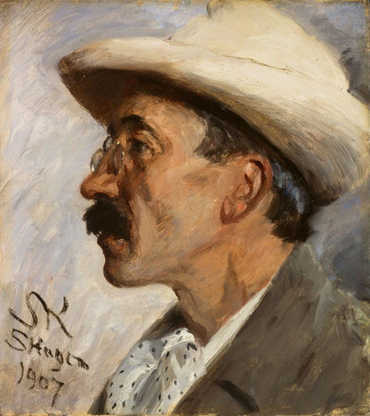 Julius Paulsen - by Peder Severin Krøyer