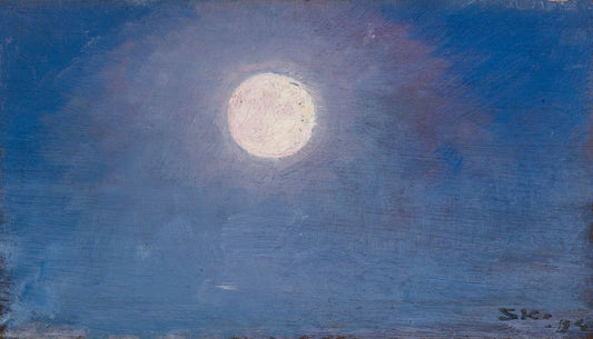 Full moon - by Peder Severin Krøyer