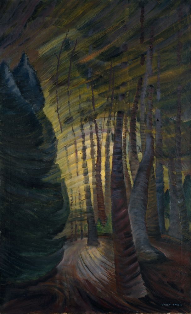 Sombreness Sunlit - by Emily Carr