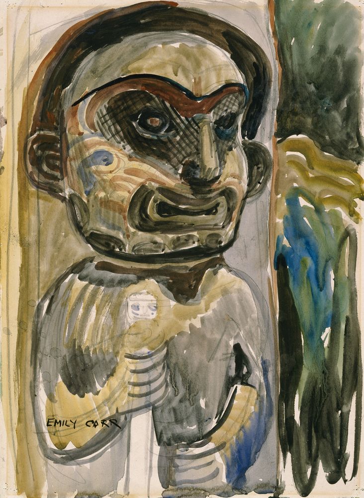 Terrible Totem, Koskimo - by Emily Carr