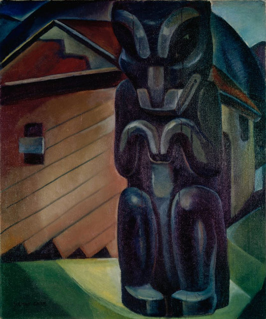 Kitwangar Pole - by Emily Carr