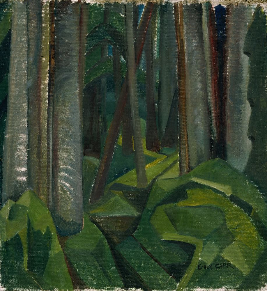 Untitled (forest scene) - by Emily Carr