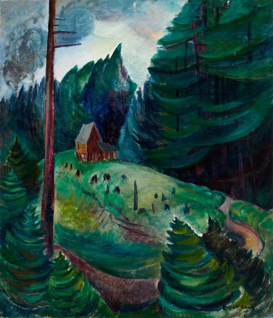 House Near Woods - by Emily Carr