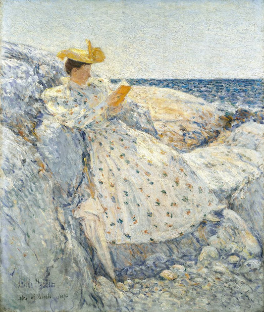 Summer Sunlight (Isles of Shoals) - by Childe Hassam