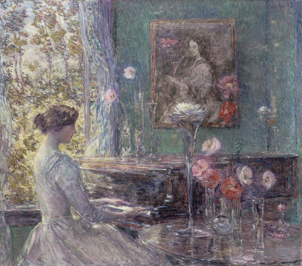 Improvisation - by Childe Hassam