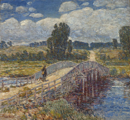 Bridge at Old Lyme - by Childe Hassam