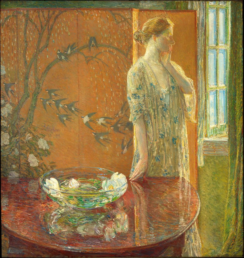 Spring Morning - by Childe Hassam