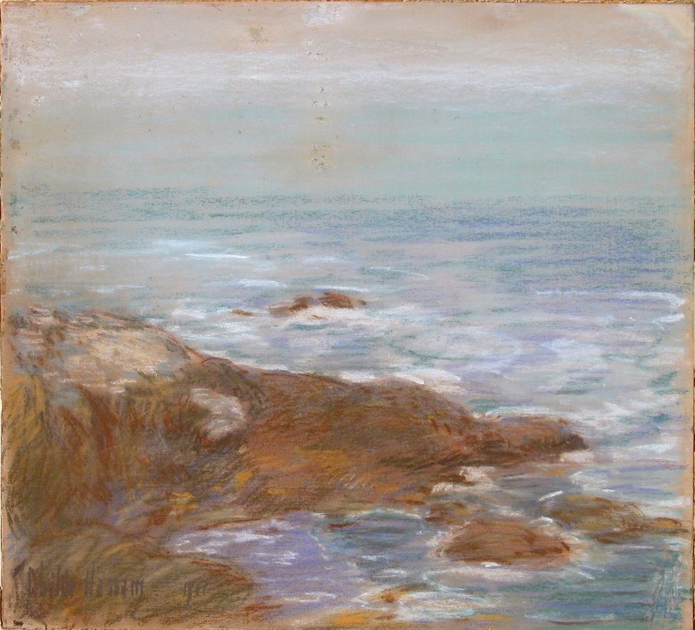 Isles of Shoals, Appledore - by Childe Hassam