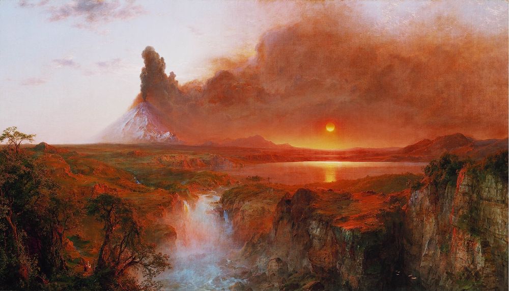 Cotopaxi - by Frederic Edwin Church