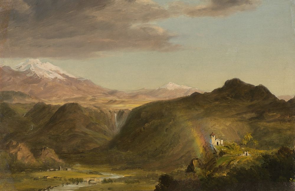 South American Landscape - by Frederic Edwin Church