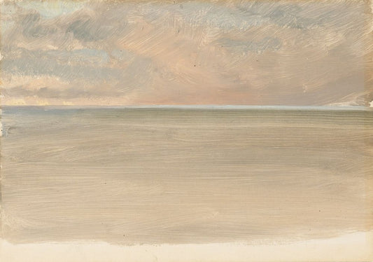 Seascape with Icecap in the Distance - by Frederic Edwin Church