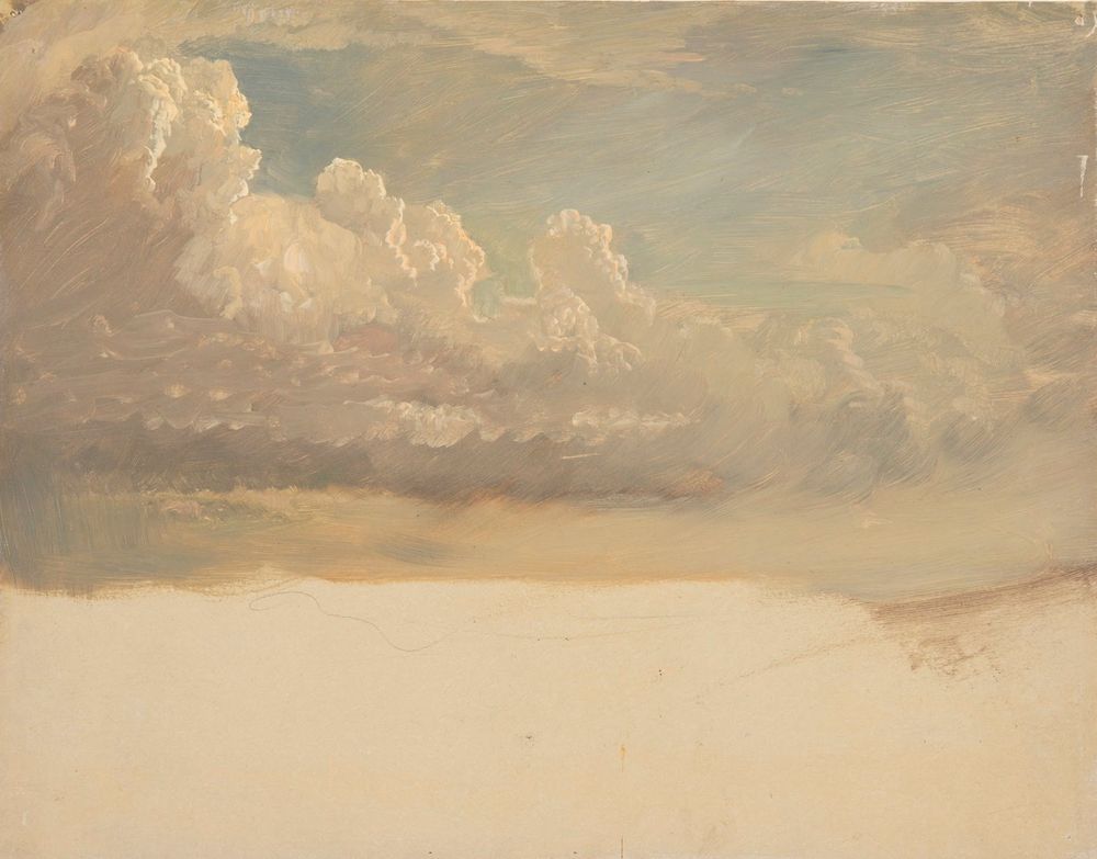 Cloud Study - by Frederic Edwin Church