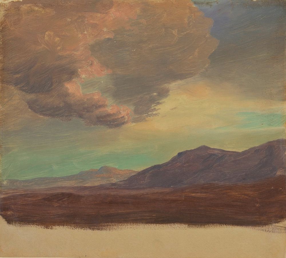 Landscape, near Palastine or Syria - by Frederic Edwin Church