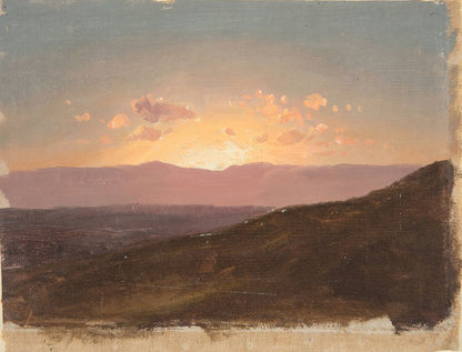 Looking across the Hudson Valley - by Frederic Edwin Church