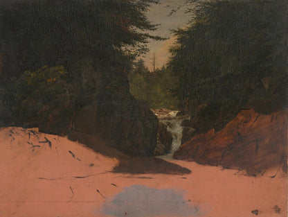 Maine, Mountain Stream - by Frederic Edwin Church