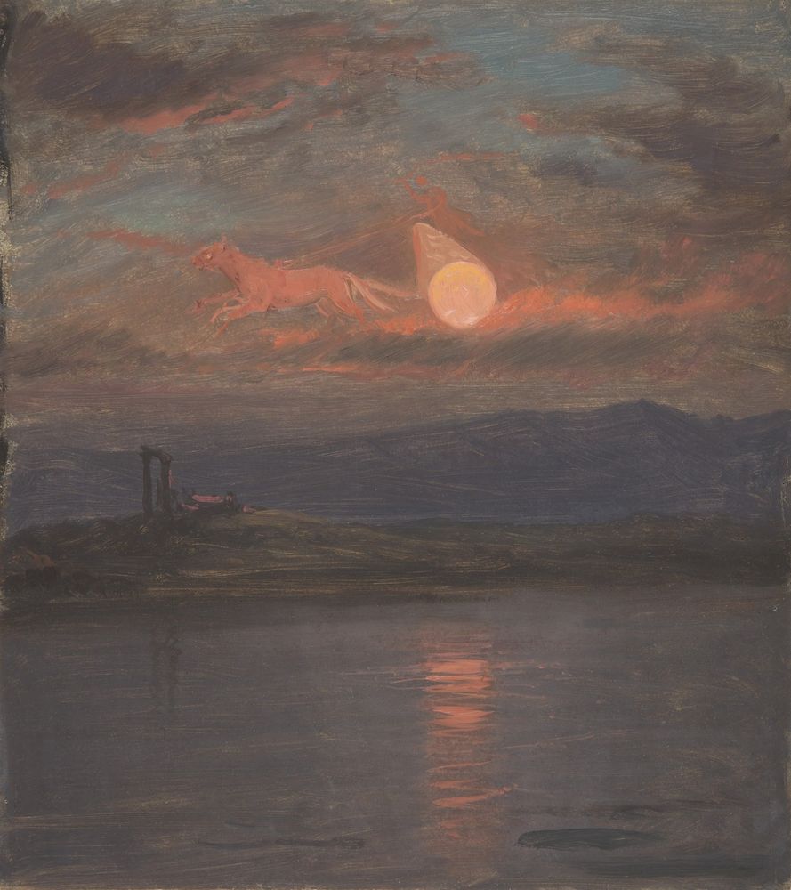 The Chariot of the Sun Fantasy - by Frederic Edwin Church