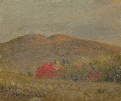 Autumn landscape (Vermont) - by Frederic Edwin Church