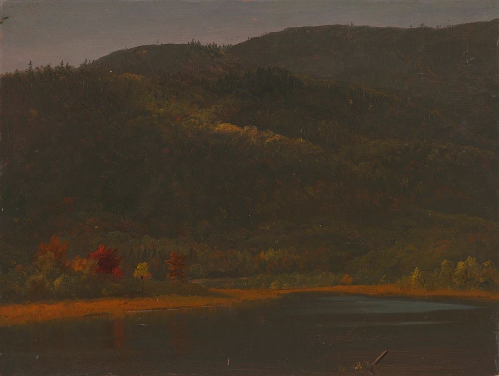 Autumn Landscape - by Frederic Edwin Church