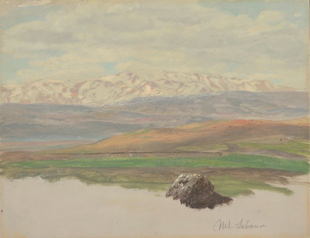 Mount Lebanon - by Frederic Edwin Church