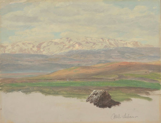 Mount Lebanon - by Frederic Edwin Church