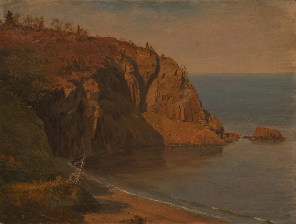 Coast of Grand Manan Island, Canada - by Frederic Edwin Church