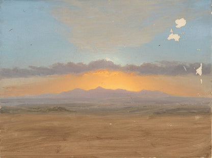 Sunset - by Frederic Edwin Church