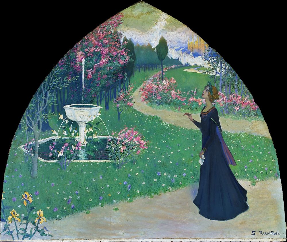 The poetry - by Santiago Rusiñol