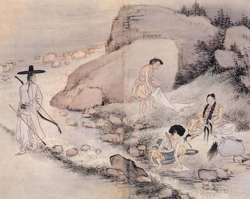 Beautiful Stories by the Stream - by Sin Yun-bok