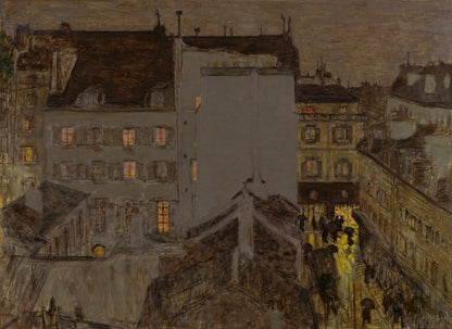 Montmartre in the rain - by Pierre Bonnard