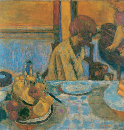 The Dining Room - by Pierre Bonnard