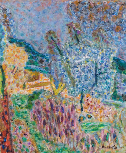 The Garden - by Pierre Bonnard