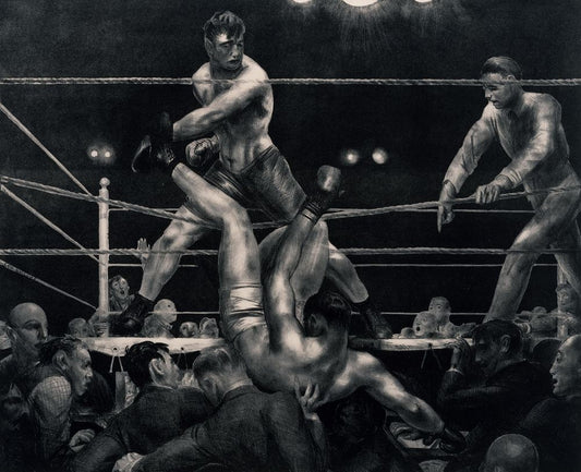 Dempsey and Firpo - by George Bellows