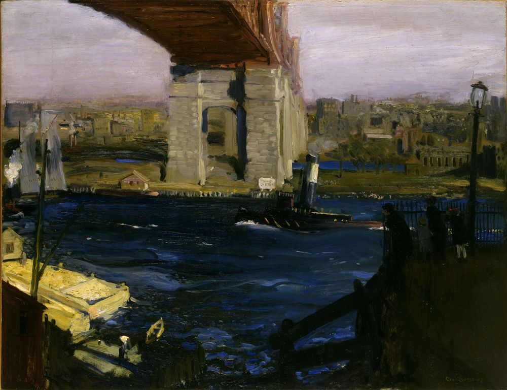 Bridge, Blackwell’s Island - by George Bellows