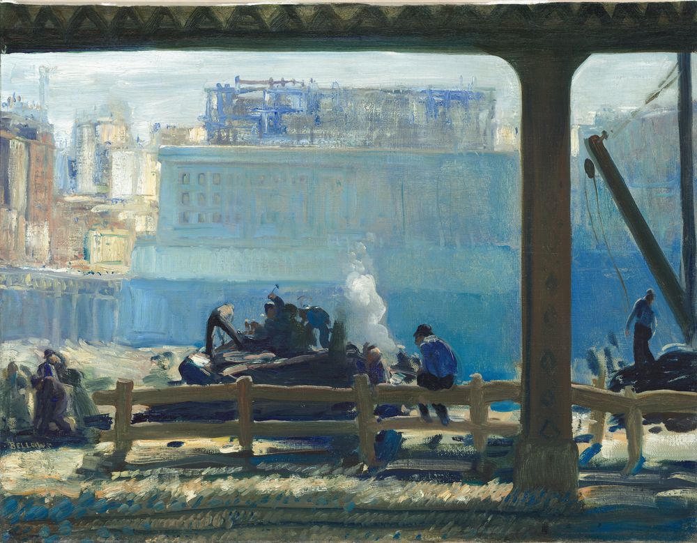 Blue Morning - by George Bellows