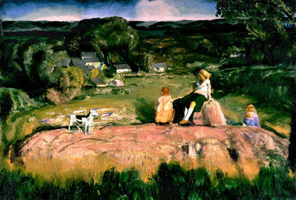 Three Children - by George Bellows