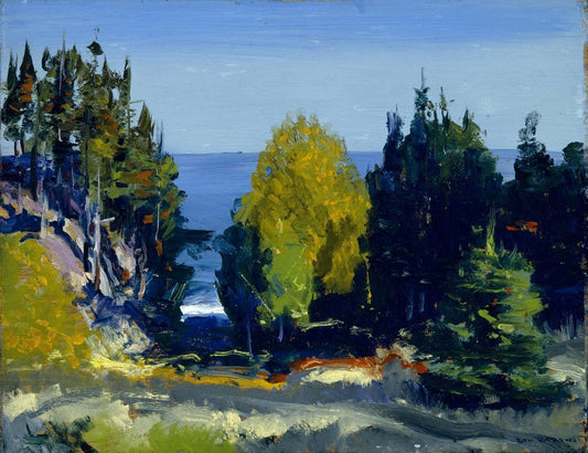 The Grove - Monhegan - by George Bellows