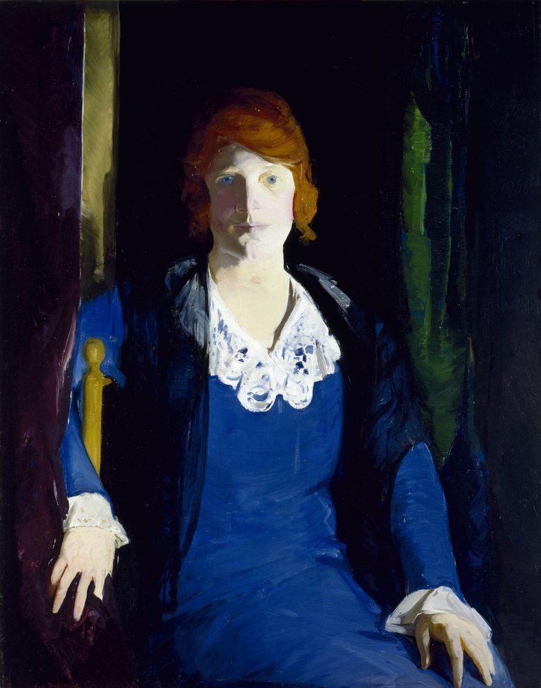 Portrait of Florence Pierce - by George Bellows