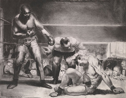 The White Hope - by George Bellows