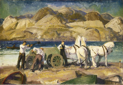 The Sand Cart - by George Bellows