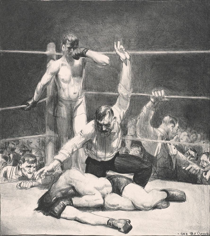 Counted Out No. 1 - by George Bellows