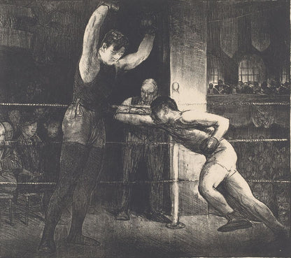 Training Quarters (Willard in Training) - by George Bellows