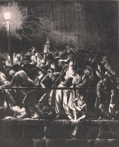 The Crowd - by George Bellows